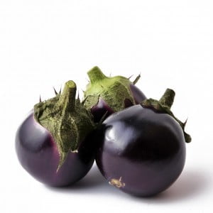 Ei aubergines paars